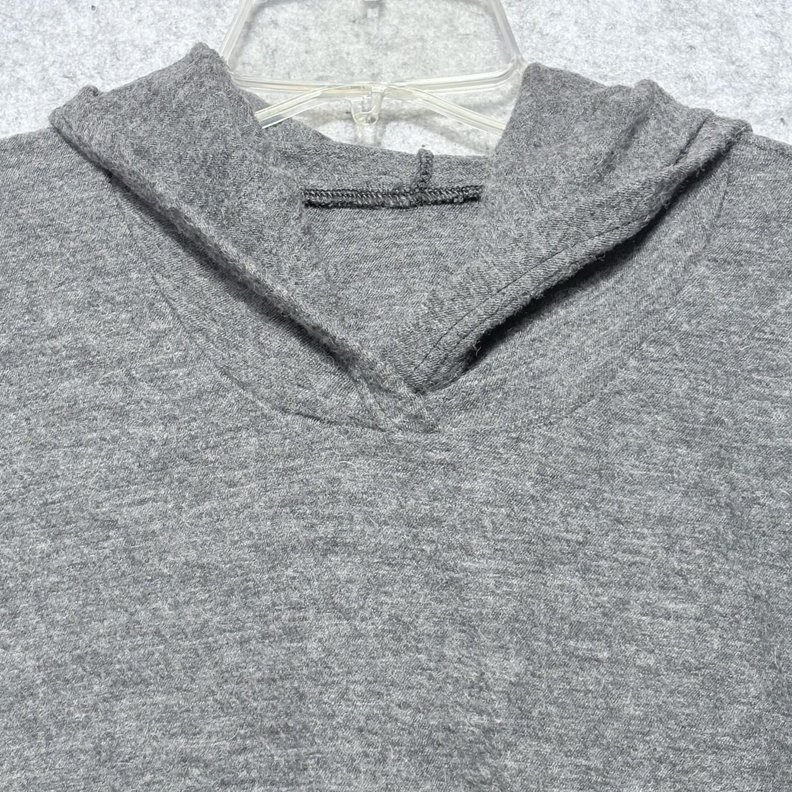 Appalachian Gear Co 100% Peruvian Alpaca Hoodie Women's L Gray Usa Lightweight — image 2 of 8